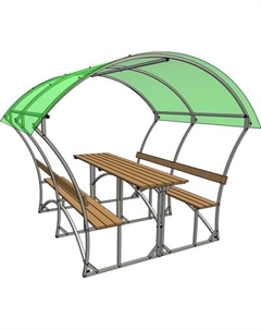 Беседка ИМпласт Сфера 25x25мм / 15047 Импласт
