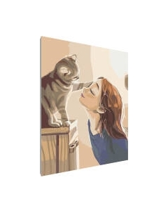 Картина по номерам PaintLine Кошачьи ласки / 2037236509203 Paintline