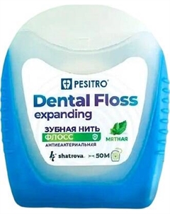 Зубная нить Pesitro Мята расширяющаяся