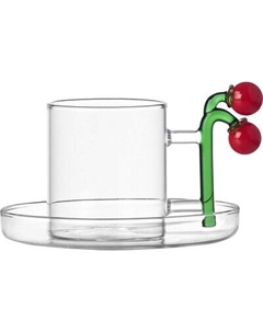 Чашка с блюдцем Ichendorf Milano Vegetables / 09354150 Ichendorf milano