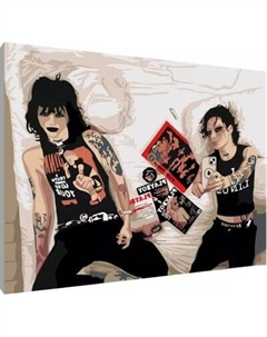 Картина по номерам PaintLine Kai Angel & 9mice / PL-00208 Paintline