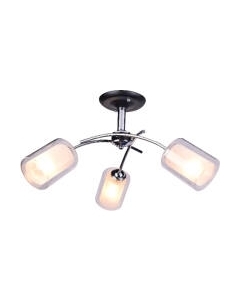 Потолочный светильник Mirastyle MH-74020/3 BK+CR