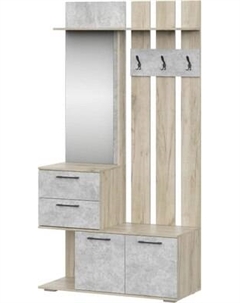 Секция в прихожую Woodville Вальс ВШ-1 / 508424