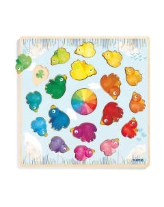 Развивающая игрушка Djeco Рамка-вкладыш Радуга / 01807