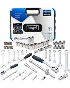 Универсальный набор инструментов Scheppach Sch-4821-5