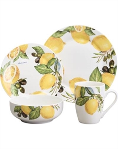 Набор столовой посуды Lefard Лемон три 358-2220