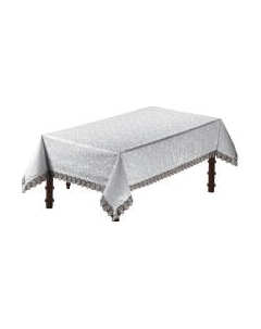 Скатерть DO&CO c гипюром 160x220 / 8082 Do&co
