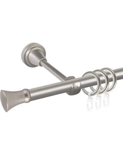 Карниз для штор АС ФОРОС Prime D16Г + наконечники Монако Ас форос