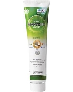 Зубная паста Hanil New Doctor Ag Plus Gold для предотвращения распада зубов