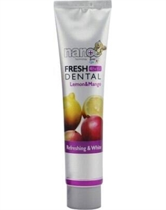 Зубная паста Nano Fresh Dental Toothpaste Hanil Со вкусом лимона и манго