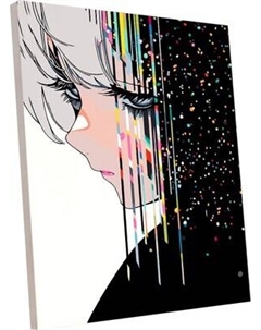 Картина по номерам PaintLine Аниме девушка глитч / PL-00394 Paintline