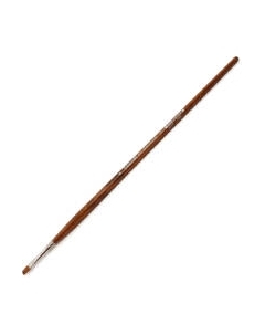 Кисть для рисования Tintoretto Martora Kolinsky Колонок плоская №4 / 410/4