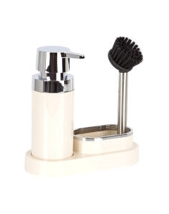 Дозатор моющего средства с подставкой для губки Primanova Polen M-E43-09