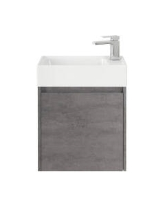 Тумба с умывальником BelBagno Kraft MINI-500/260-1A-SO-CG-L + 7045-KL Belbagno