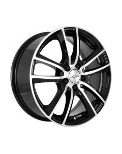 Литой диск X'trike X-116M 16x6.5" 5x114.3мм DIA 60.1мм ET 45мм BKFP