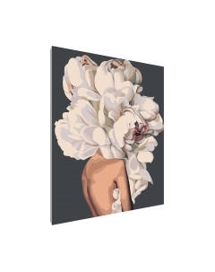 Картина по номерам PaintLine Девушка с пионами / 2037544647673 Paintline