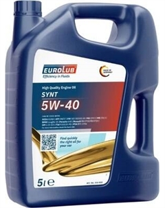 Моторное масло EUROLUB Synt 5W-40 API SN/CF / 316005 Eurolub