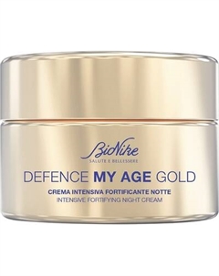 Крем для лица BioNike Defence My Age Gold Intensive Fortifying Night Bionike