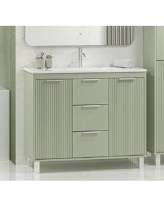 Тумба под умывальник Brevita Risacca Pistachio 100 / RIS-06100-0842Я