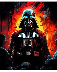 Картина по номерам Флюид На темной стороне 40x50 / BHR0584