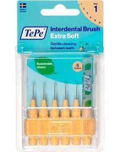 Ершики межзубные TePe Extra Soft №1 с особо мягкой щетиной Tepe