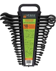 Набор ключей ISMA 5181MP Black Isma