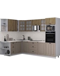 Кухонный гарнитур Интерлиния Мила Деко 1.88x2.8 LV