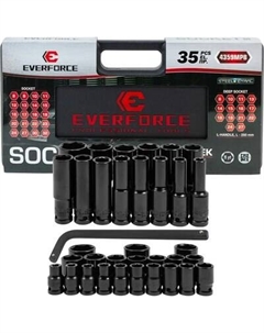 Набор головок слесарных Everforce EF-4359MPB