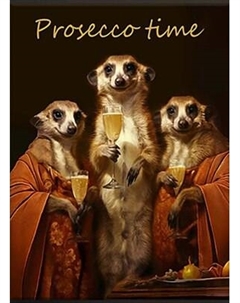 Картина по номерам Флюид Просекко тайм 40x50 / BFH0003