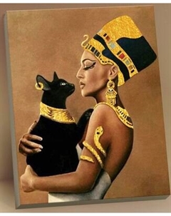 Картина по номерам Флюид Царица Египта 40x50 / HR0464