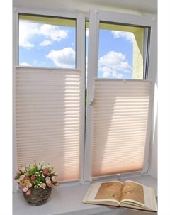 Штора-плиссе Delfa Basic Crush СПШ-8511