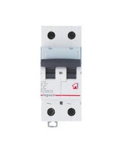 Выключатель автоматический Legrand TX3 2P 16A B 6kA 2M / 403986