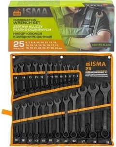Набор ключей ISMA 5261PD Black Isma
