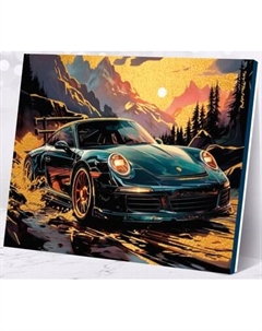 Картина по номерам Флюид Жажда скорости 40x50 / MB0001