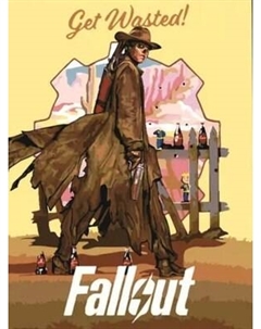Картина по номерам PaintLine Fallout. Гуль / PL-00291 Paintline