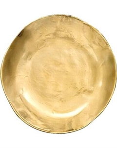 Тарелка столовая обеденная Bitossi Oro E Argento/Oro / FTB00828