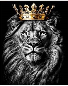 Картина по номерам Флюид Царь зверей 40x50 / BHR0592