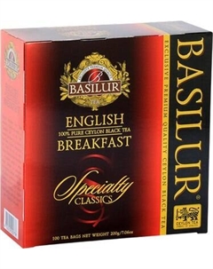Чай пакетированный Basilur Speciality Classics Английский завтрак