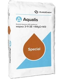 Удобрение ЕвроХим NPK Марка 3:11:38 +4Mg+МЭ Aqualis / 4815629000388 Еврохим