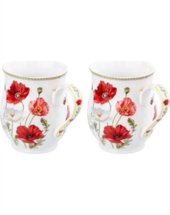 Набор кружек Elan Gallery Маки / 420329_2 Elan gallery