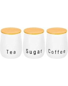 Набор емкостей для хранения Elan Gallery Tea, coffee, sugar / 240511 Elan gallery
