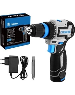 Аккумуляторная дрель-шуруповерт Deko Loner 12V PRO / 085-1121