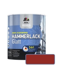 Эмаль Dufa Hammerlack на ржавчину гладкая RAL3005 Düfa