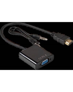 Кабель ExeGate EX-HDMIM-VGAF-3.5JackS-0.3 (EX297588RUS) Exegate