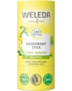 Дезодорант-стик Weleda 24 часа с цитрусом и бергамотом