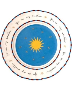 Тарелка столовая обеденная Bitossi Il Frutto Della Passione / PAN01021