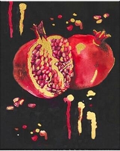 Картина по номерам Флюид Сочный гранат 40x50 / BHR0581