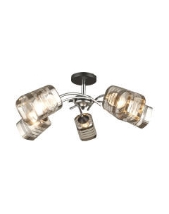 Потолочный светильник Mirastyle SX-N-3532/5 CH+BK