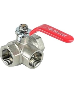 Шаровой кран Valfex ВР1/2"xВР1/2"xВР1/2" / VF.360.N.012