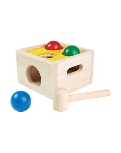 Развивающий игровой набор Plan Toys Забивалка Молоток с шарами / 9424 Plan toys